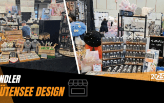 Bild zur Darstellung vom Blütensee Design Stand.