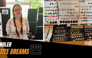 Petite Dreams und ihr Stand.