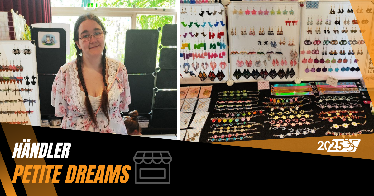 Petite Dreams und ihr Stand.