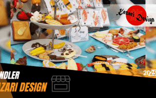 Attrappensfoodstand Ausschnitt von Kazari Design.