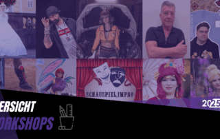 Eine Collage von Workshopleiter zum CosDay² 2025.