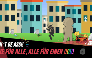 Ein Bild zu Verbildlichung was man nicht machen sollte, während einer Con.