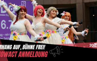 Die Showgruppe Unique Stars Project auf der PublicStage CosDay².