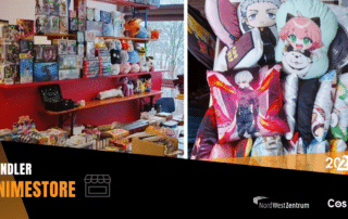 Händlerstand des Animestores.