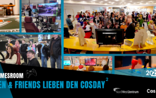 Gamesroom auf dem CosDay² – Sei dabei!