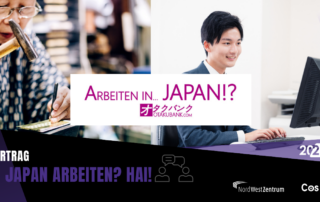 2 Bilder die unterschiedliche Arbeitsfelder in Japan zeigen