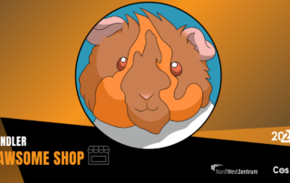 Logo Pawsome Shop