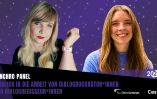 Synchro Panel mit Nicole und Wiebke.