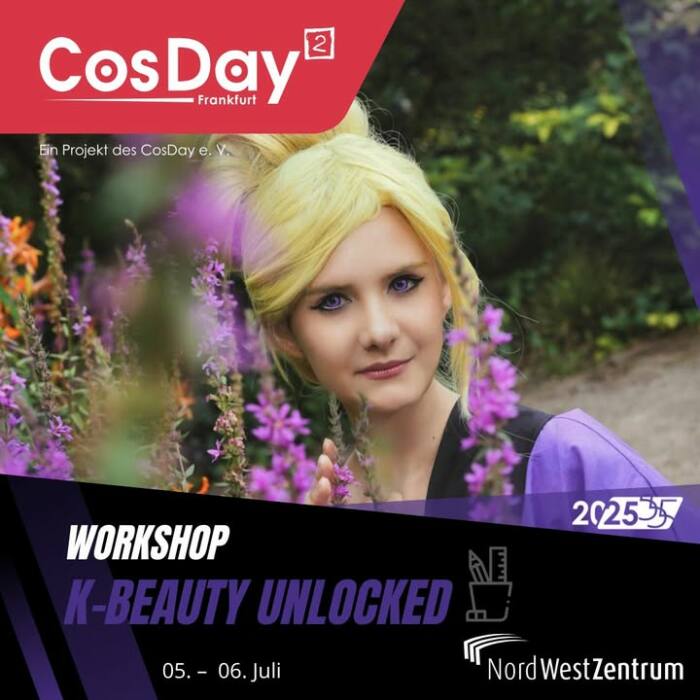 Entdecke die Geheimnisse der koreanischen Hautpflege in dem Workshop „K-Beauty Unlocked“ von Titania Cosplay.✨ Lerne die 10-Schritte-Routine, entdecke deine neuen Lieblings-Produkte und finde heraus, wie du strahlende Haut erreichst!💁💋

Der CosDay² findet am 5.-6. Juli 2025 in Frankfurt am Main statt!
Tickets gibt es an der Tageskasse oder im Vorverkauf unter cosday.org!
Wir freuen uns auf euch!

#cosday #cosday2025 #event #anime #convention #nwz #beauty #korean #howto #workshop